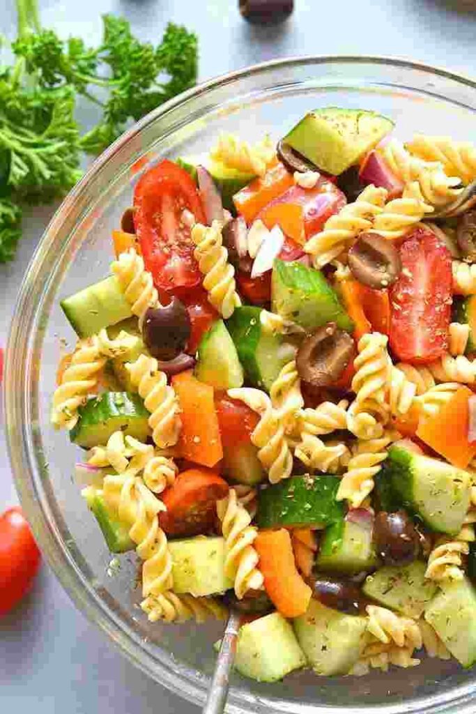 low calorie pasta salad dressing